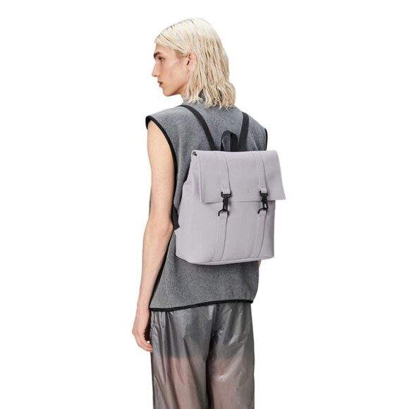 RAINS MSN Bag Mini Backpack W3 Flint Size One Size NWT main image 4